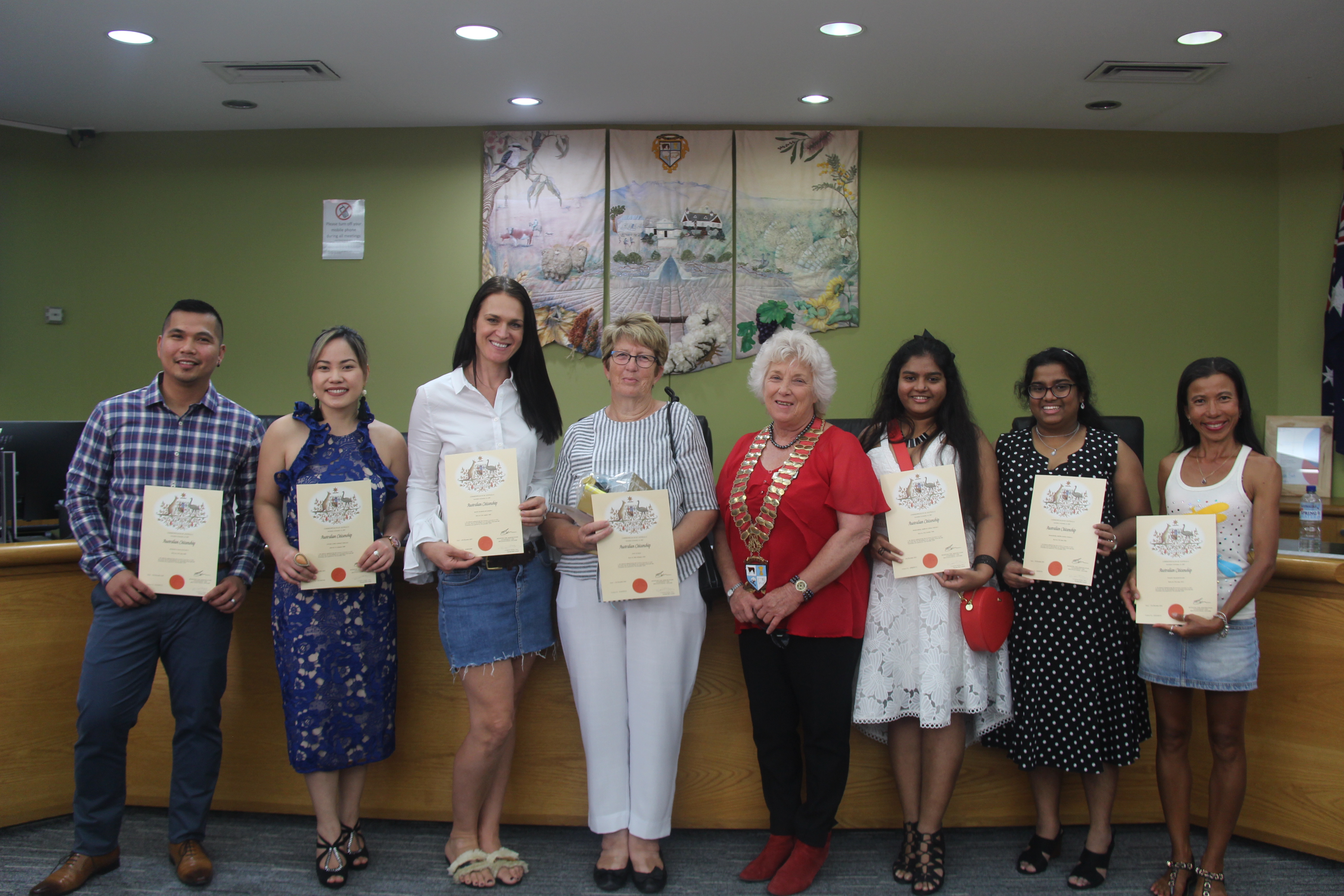 New citizens welcomed at Shire Council ceremony