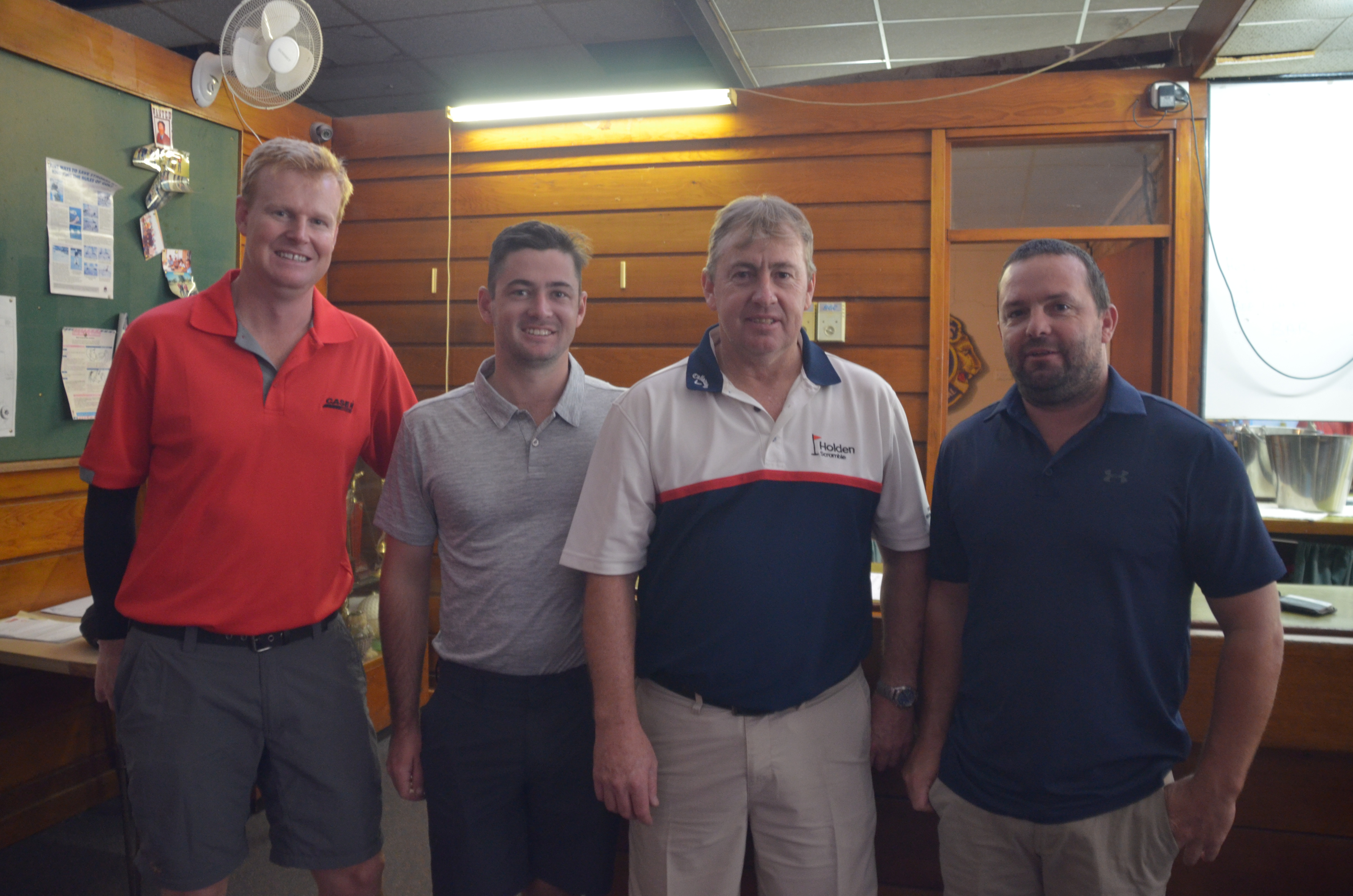 Locals win the Wee Waa Golf Club’s Volkswagen Scramble