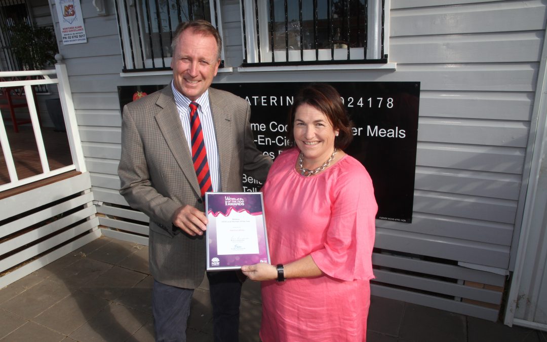 Katrina is our local Woman of the Year