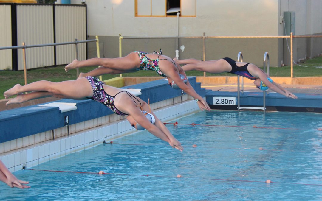 Swimming achievements recognised