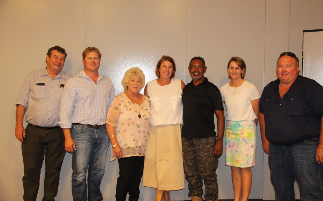 Water Minister visits
