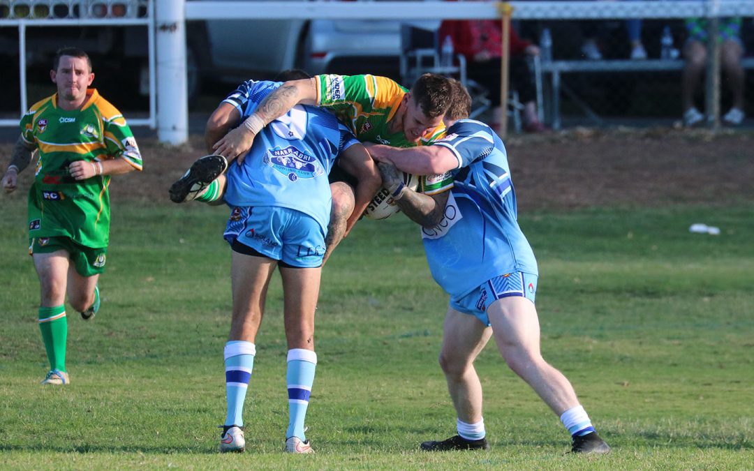 Blues wrangle the Roos