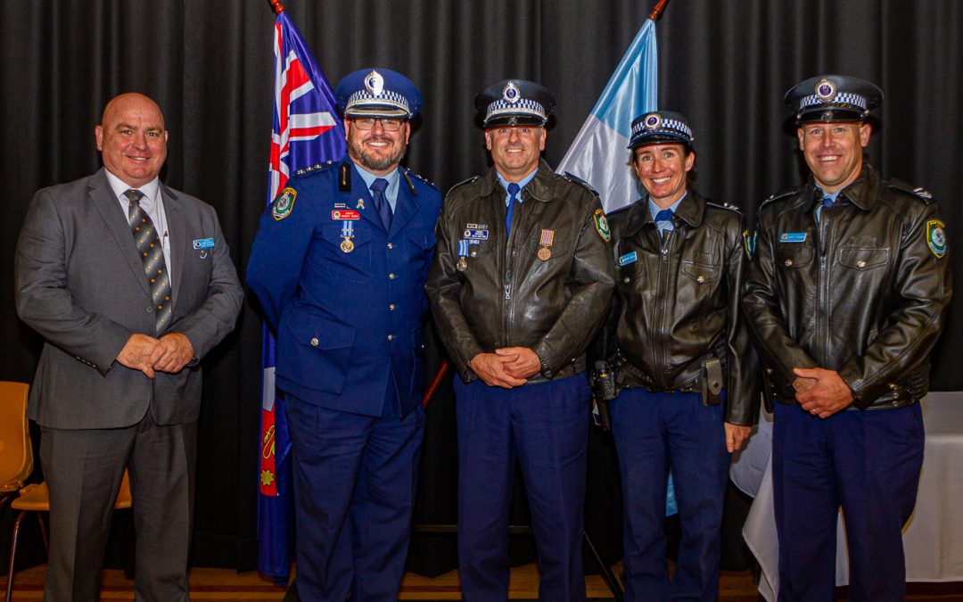 Police service recognised at ceremony
