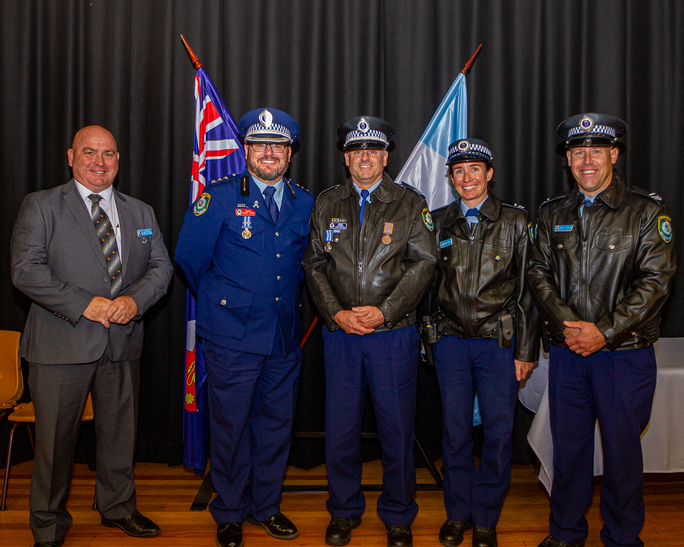 Police service recognised at ceremony