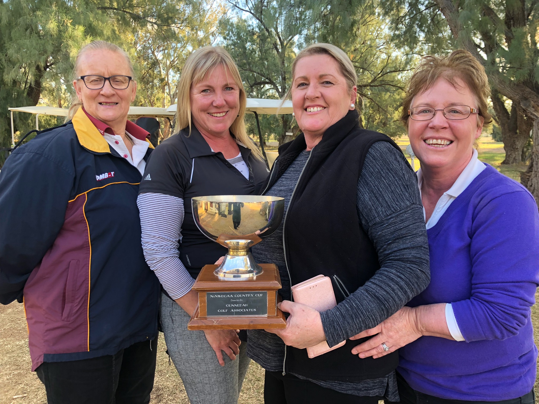 Boggabri ladies win cup on home course