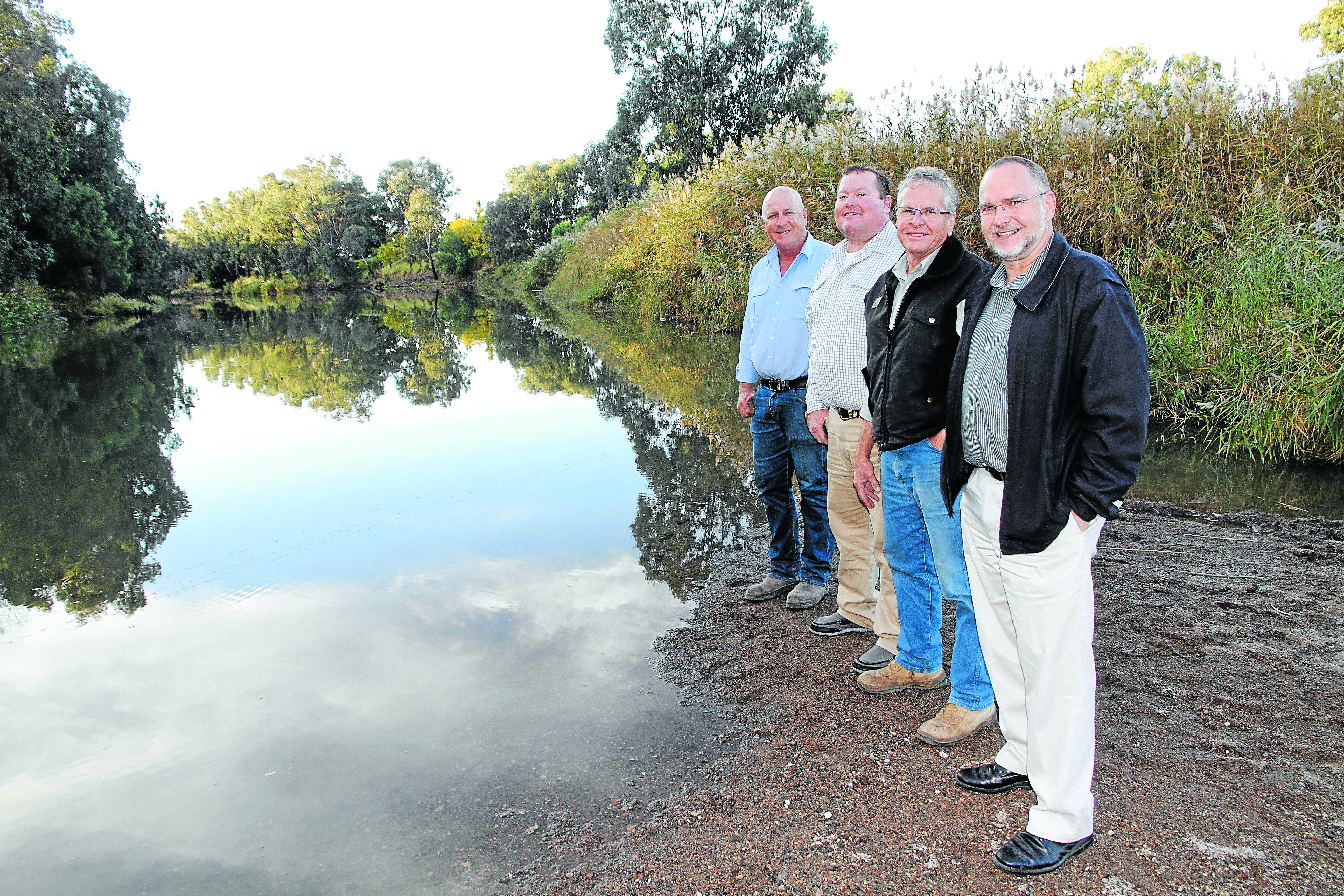 Creek weir study is proposed