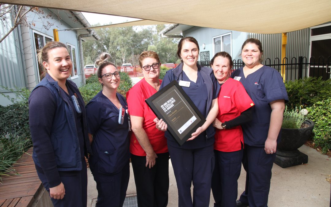 Chloe awarded as Hunter New England Health Emerging Leader