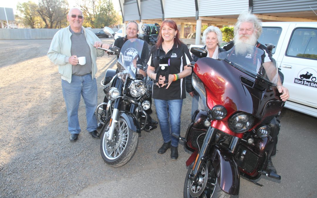 Depression awareness focus of Black Dog ride