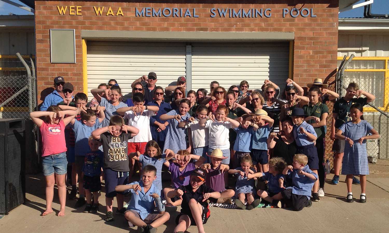 Thumbs down – swimmers left high and dry by decision to change pool opening times
