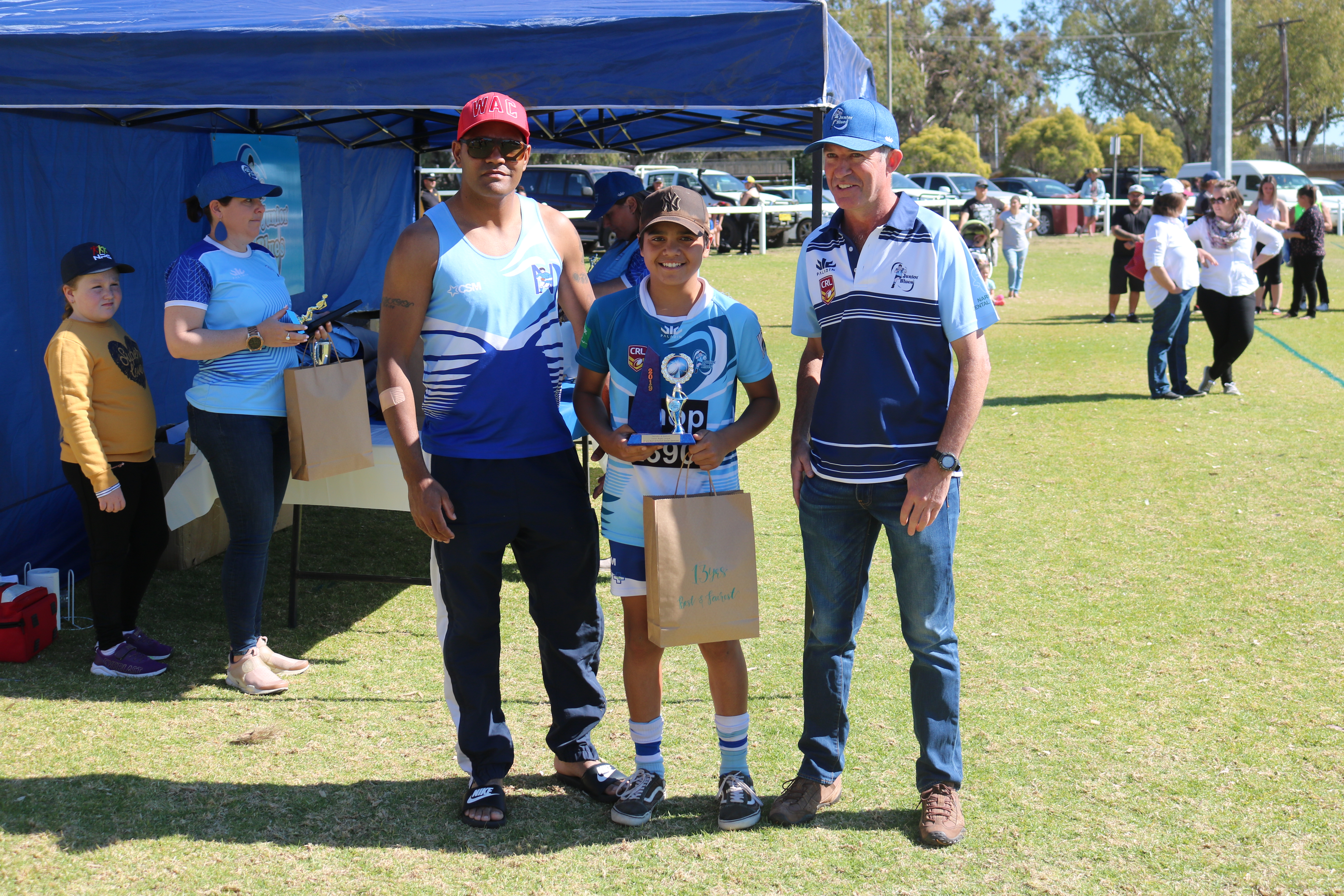 Awards galore at the junior league grand final day