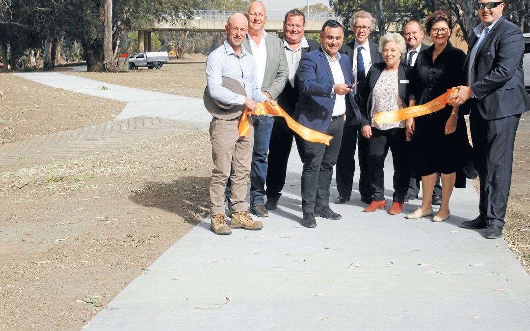 Cycle, walk and  soon, sit, on the  new Creek path