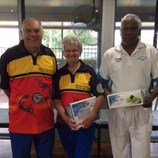 Narrabri trio wins memorial bowls prize at annual Coonamble event