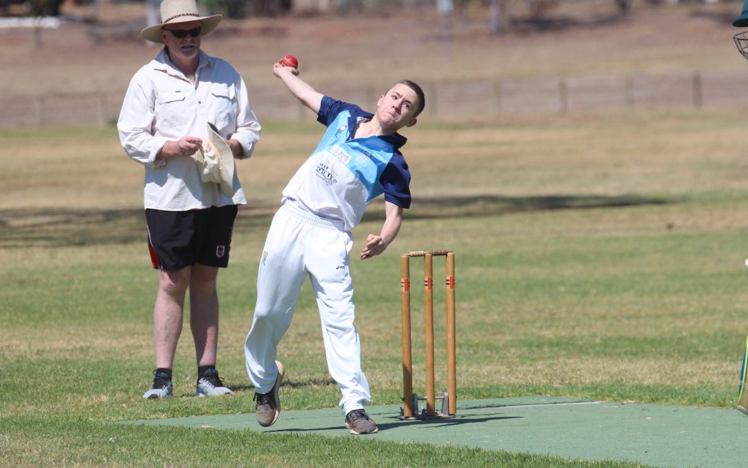 Everyone having a blast at junior cricket