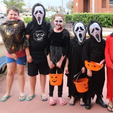 Halloween in Maitland Street