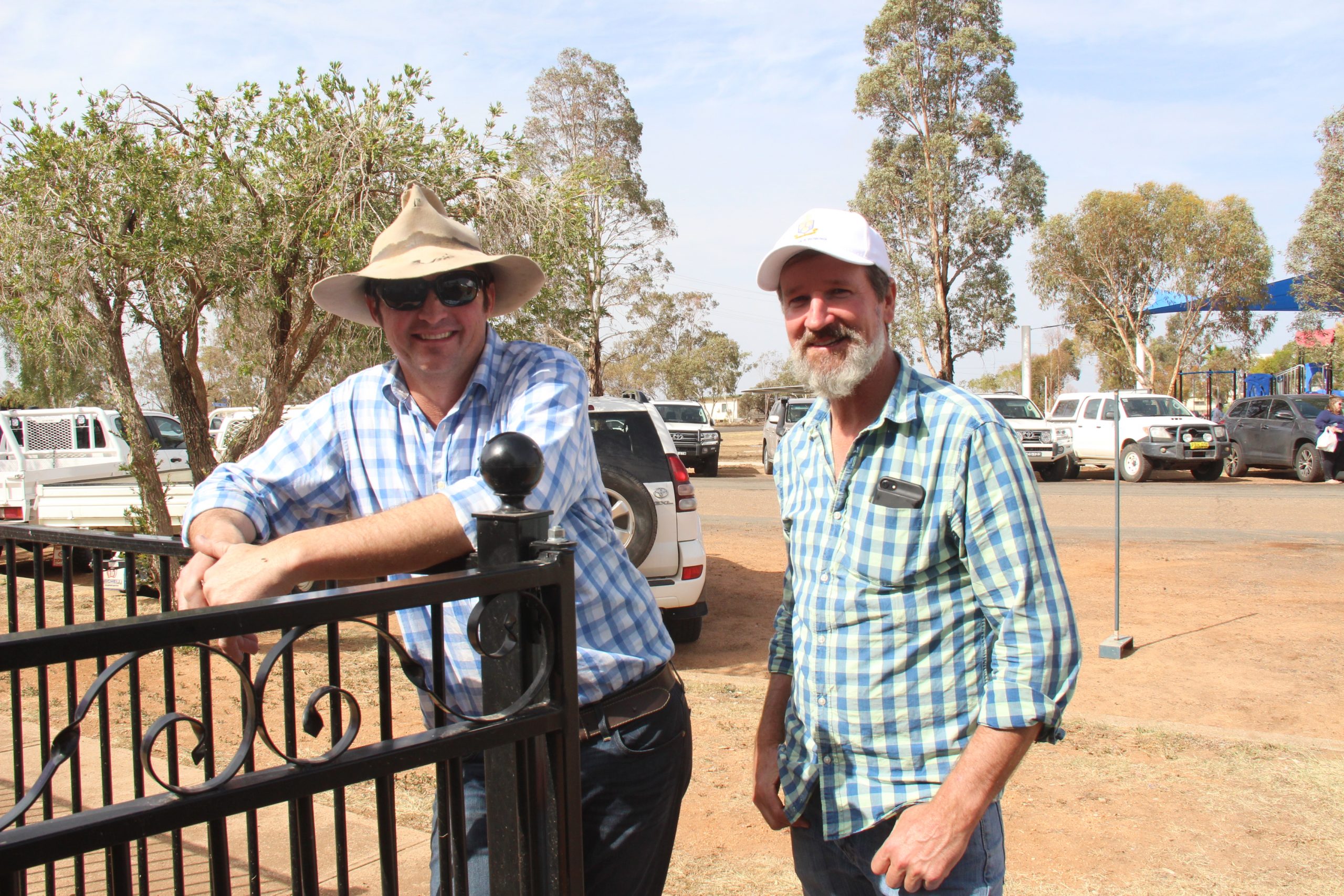 John Knight and Roger Sendall.