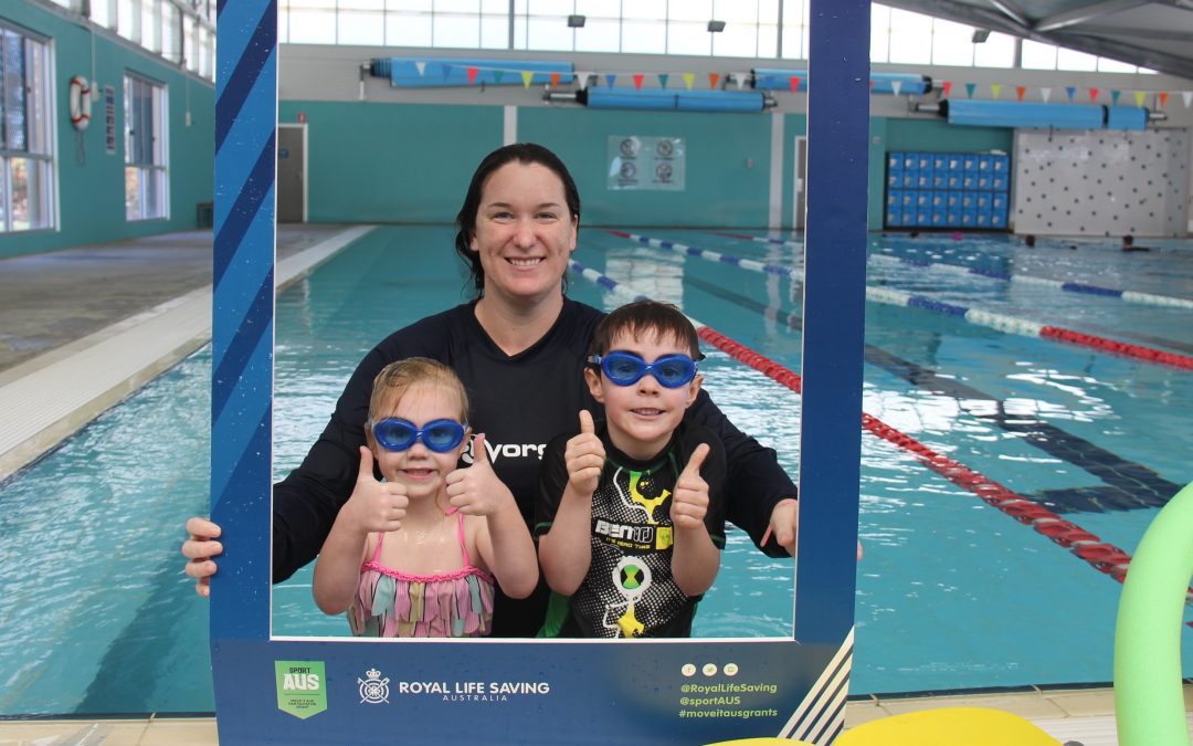 Diving into swimming lessons