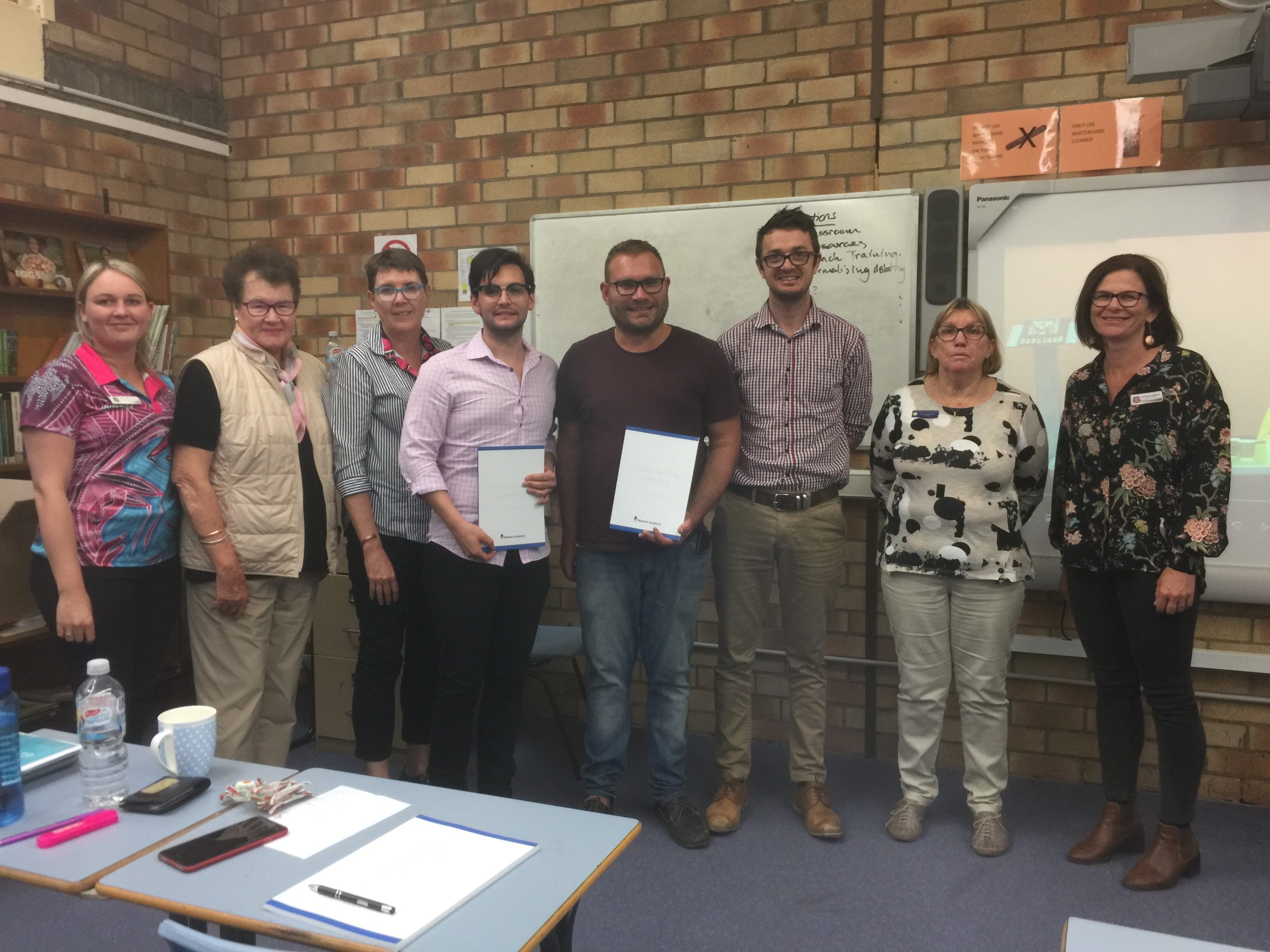 Masterclass on debating education for teachers