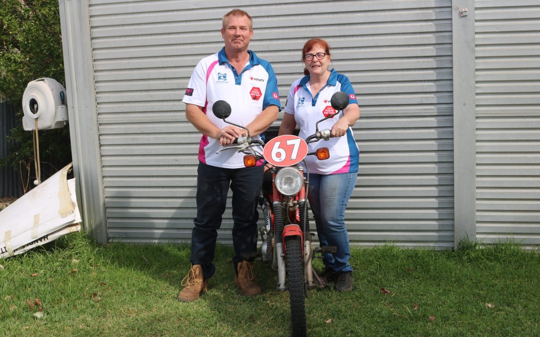 Duo ready for a six day dash for charity