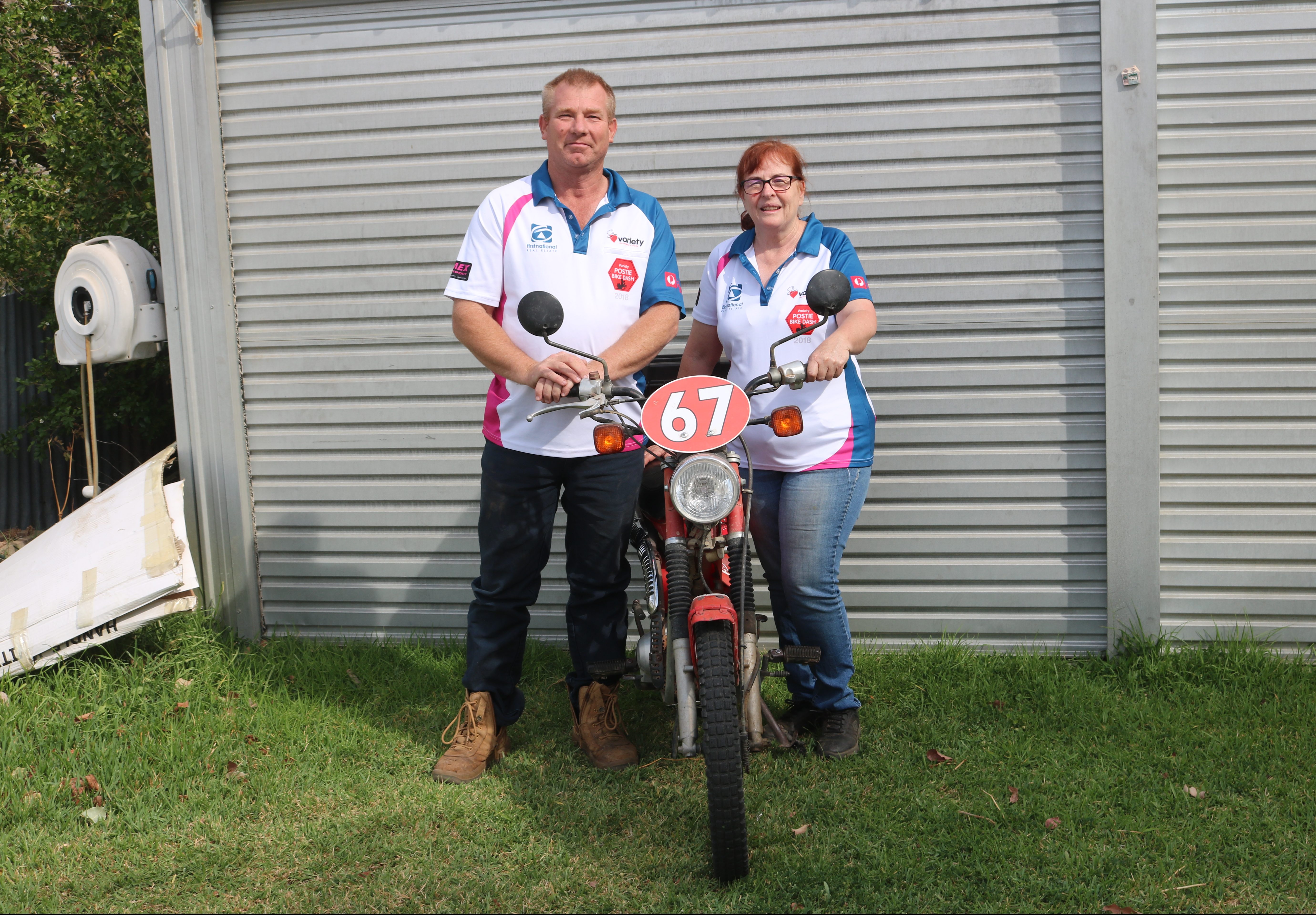 Duo ready for a six day dash for charity