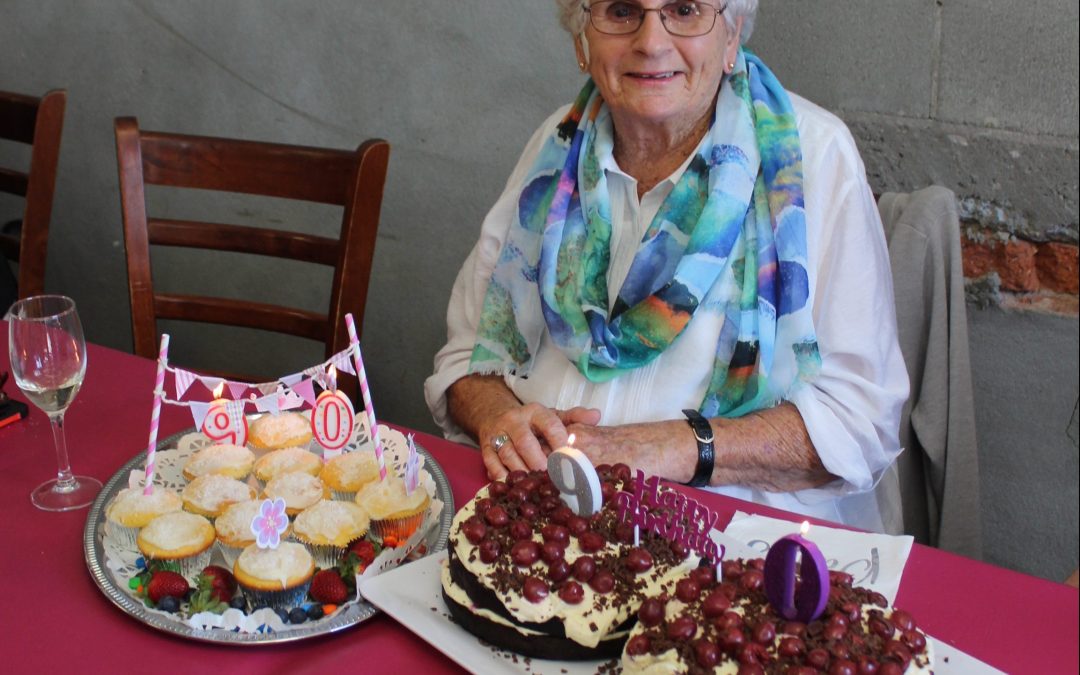Eila celebrates her 90th birthday