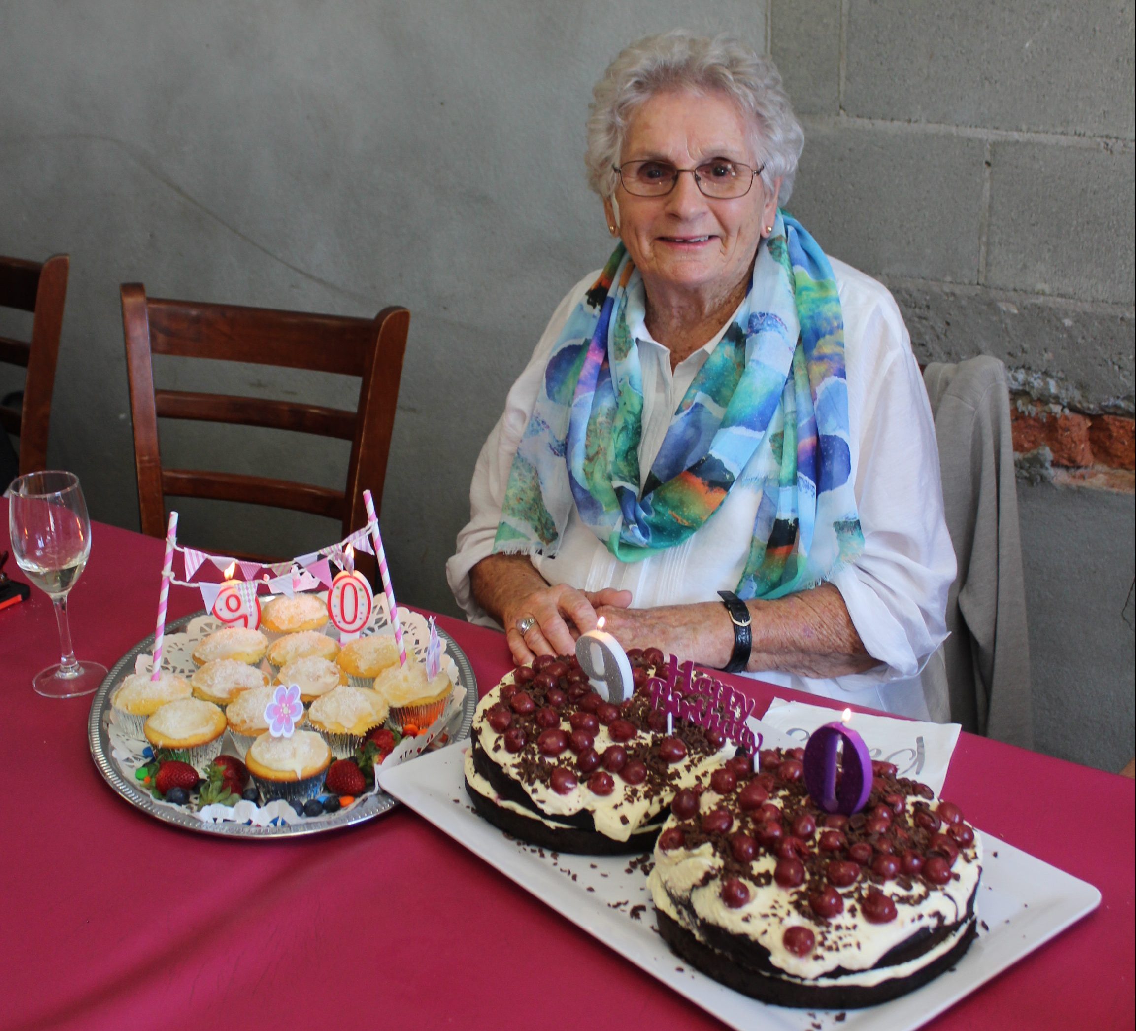 Eila celebrates her 90th birthday