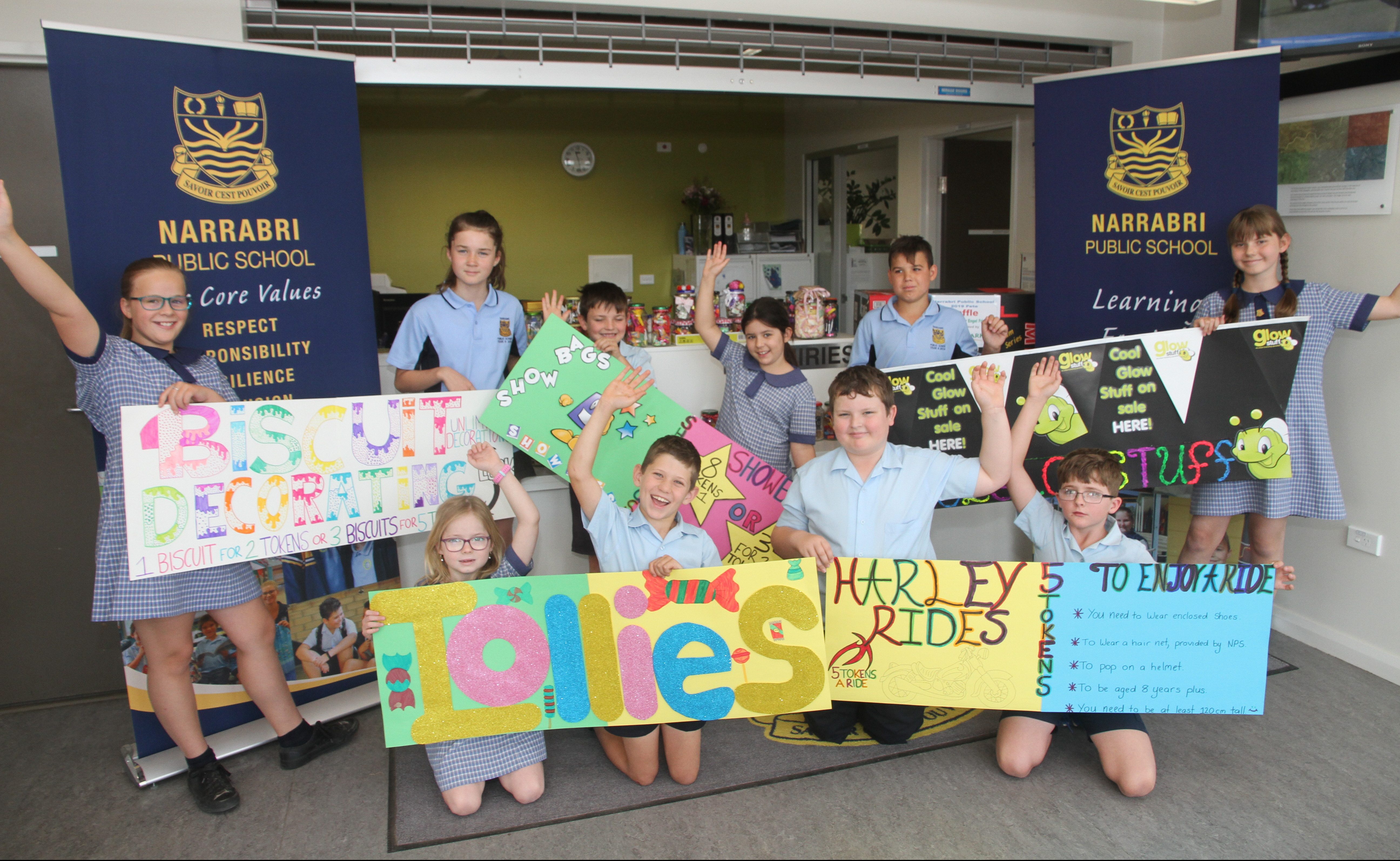 Public School prepares for a huge school fete on Saturday