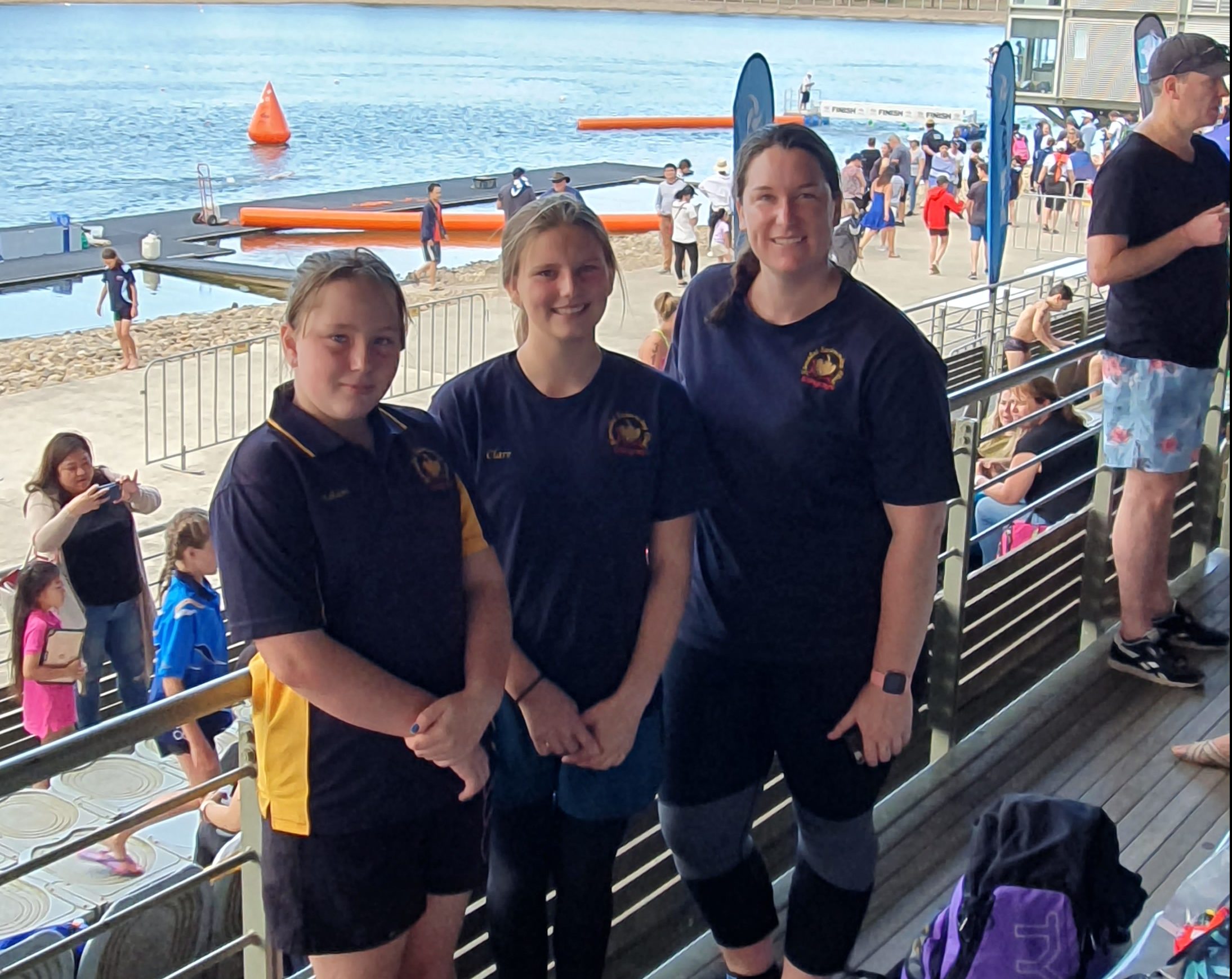 Stingrays duo compete at open water swim