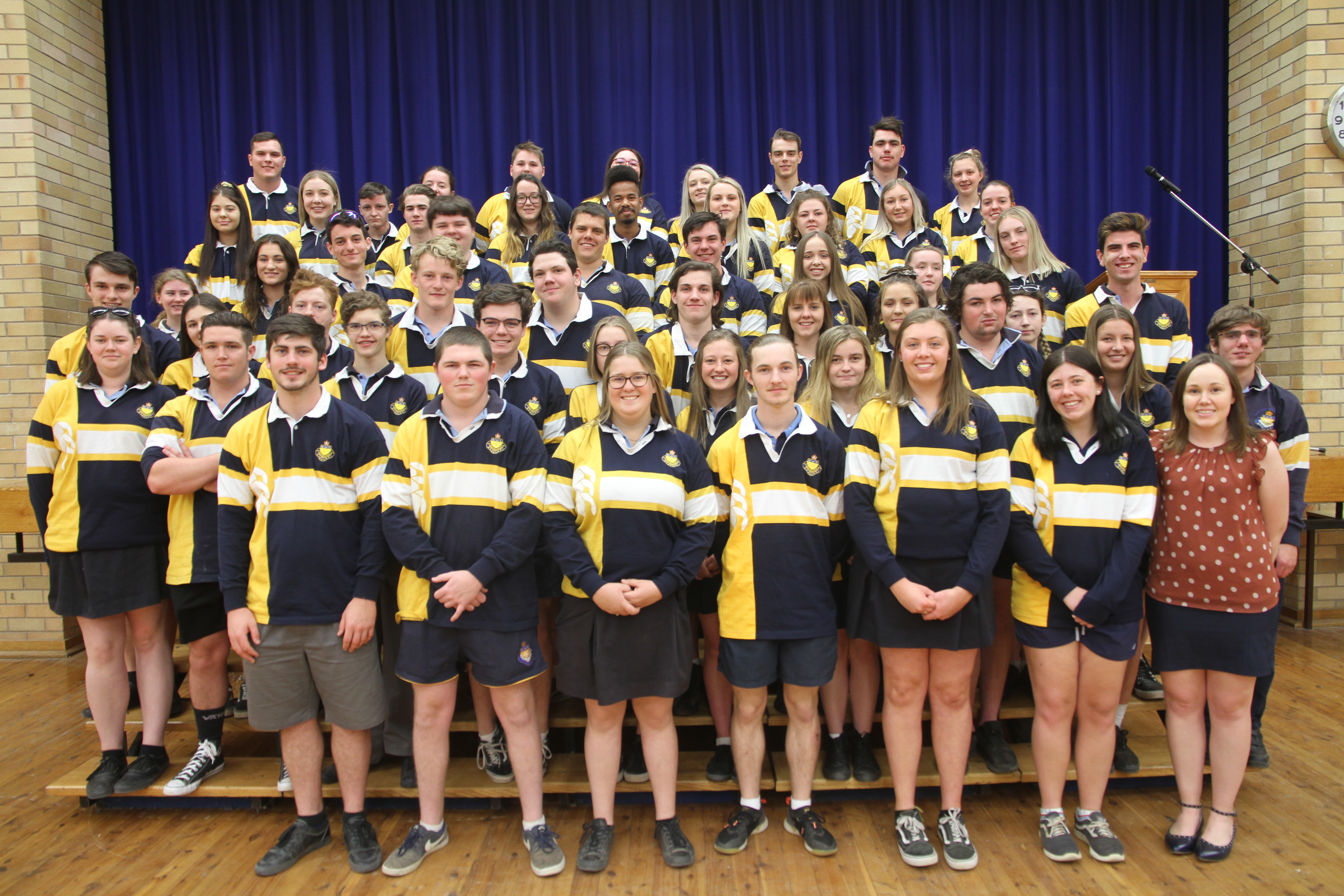 Final assembly for Narrabri High’s Year 12 class of 2019 – and now for the HSC