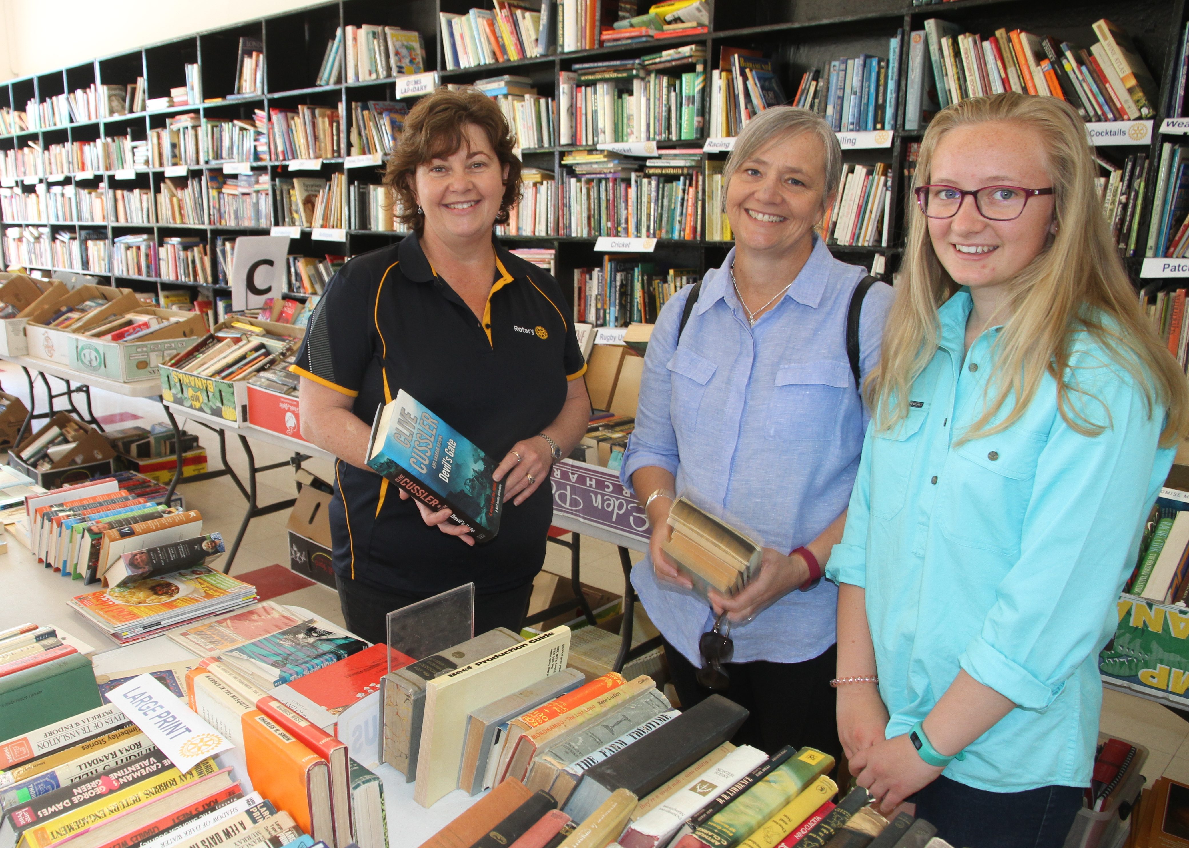 Books ‘walking out the door’