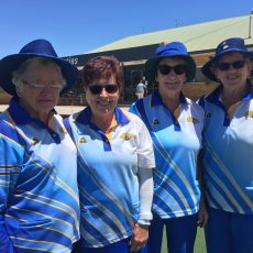 Cecile and Dawn Armstrong win President Pairs decider