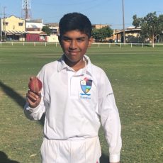 Super Sanchit takes hat-trick and a five-wicket haul