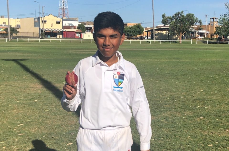 Super Sanchit takes hat-trick and a five-wicket haul
