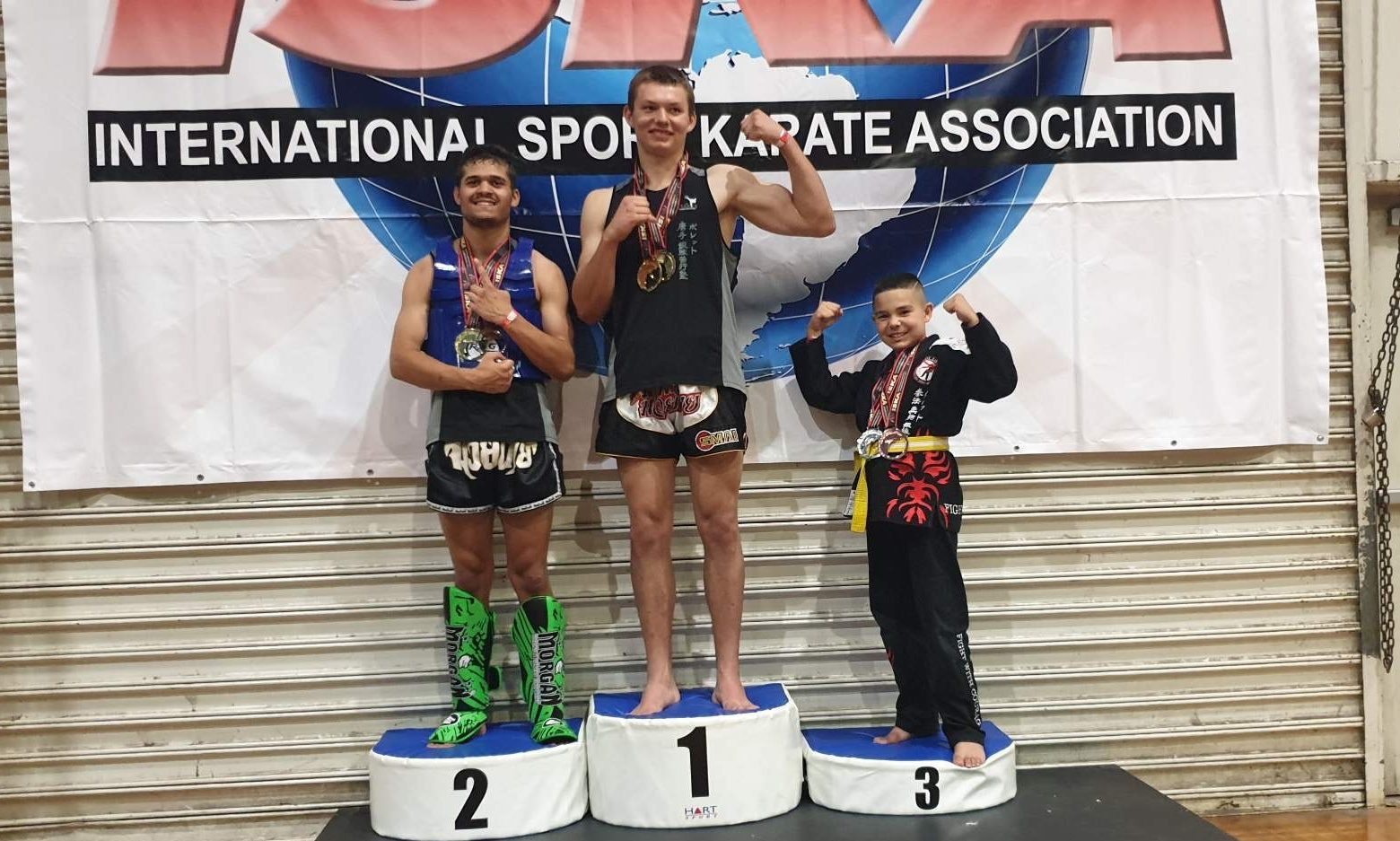 Former local boys strike hard at national champs