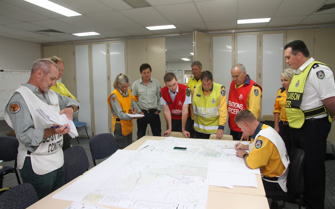 Multi-services response to Mt Kaputar bushfires