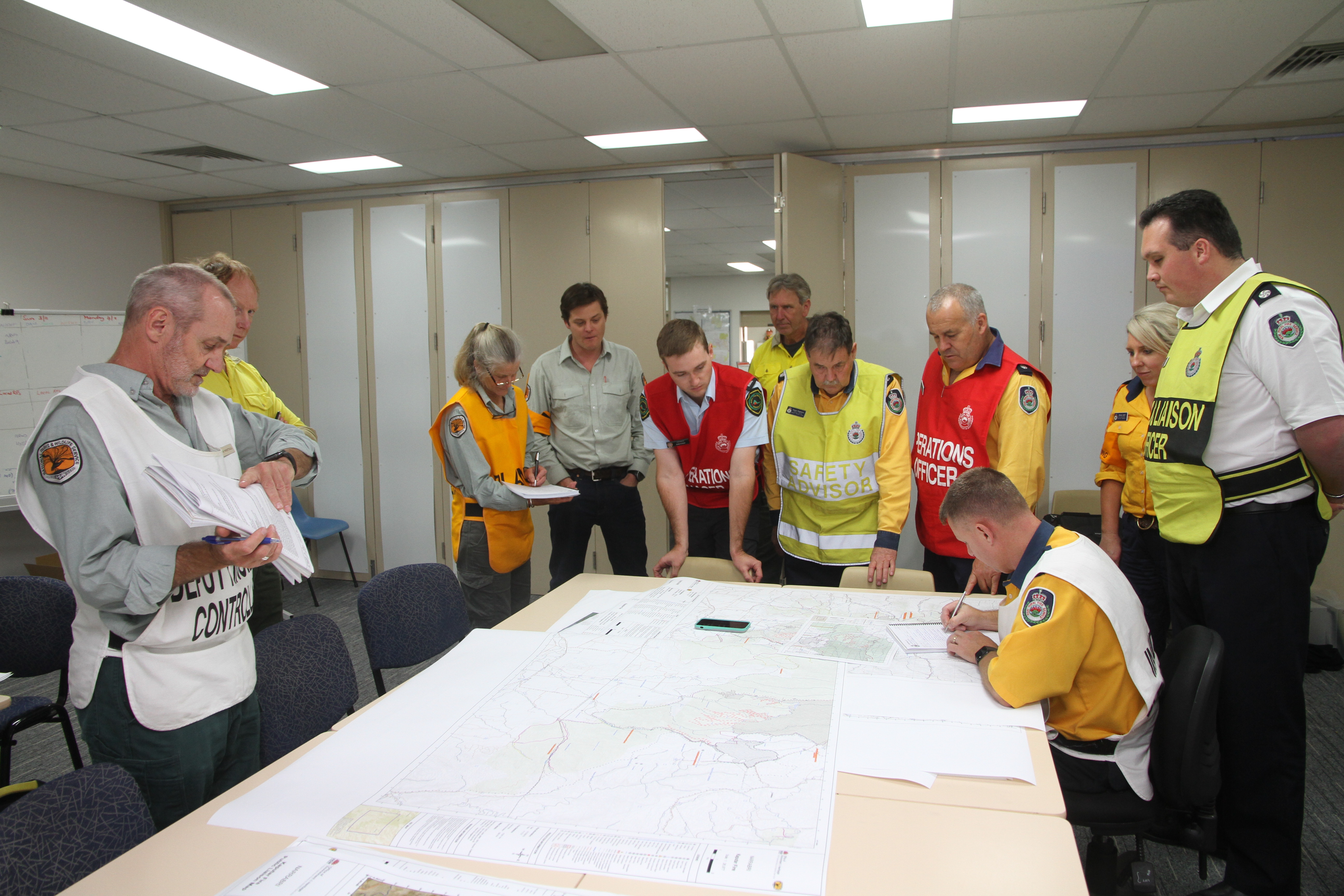 Multi-services response to Mt Kaputar bushfires