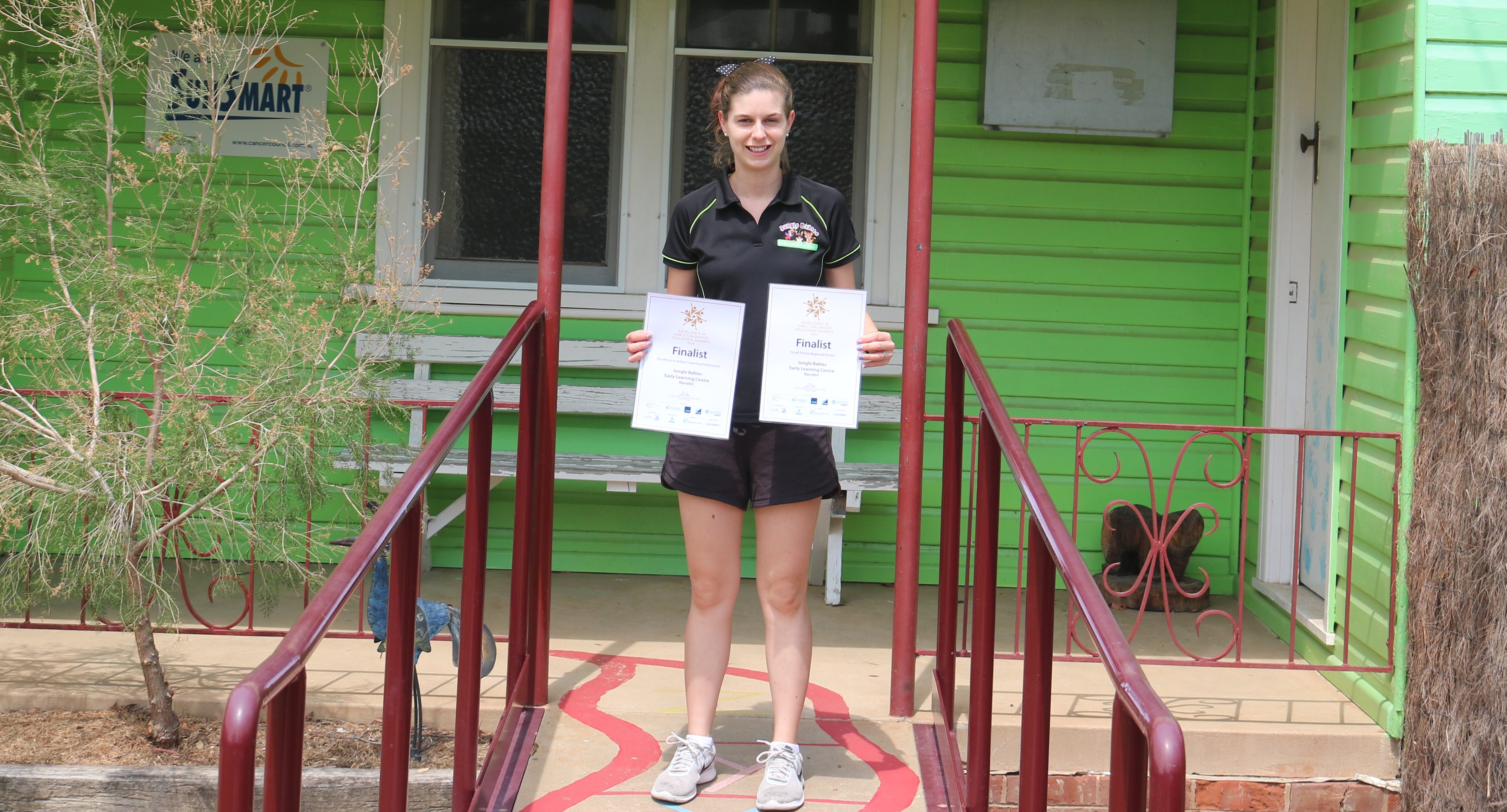 Jungle Babies recognised at awards night