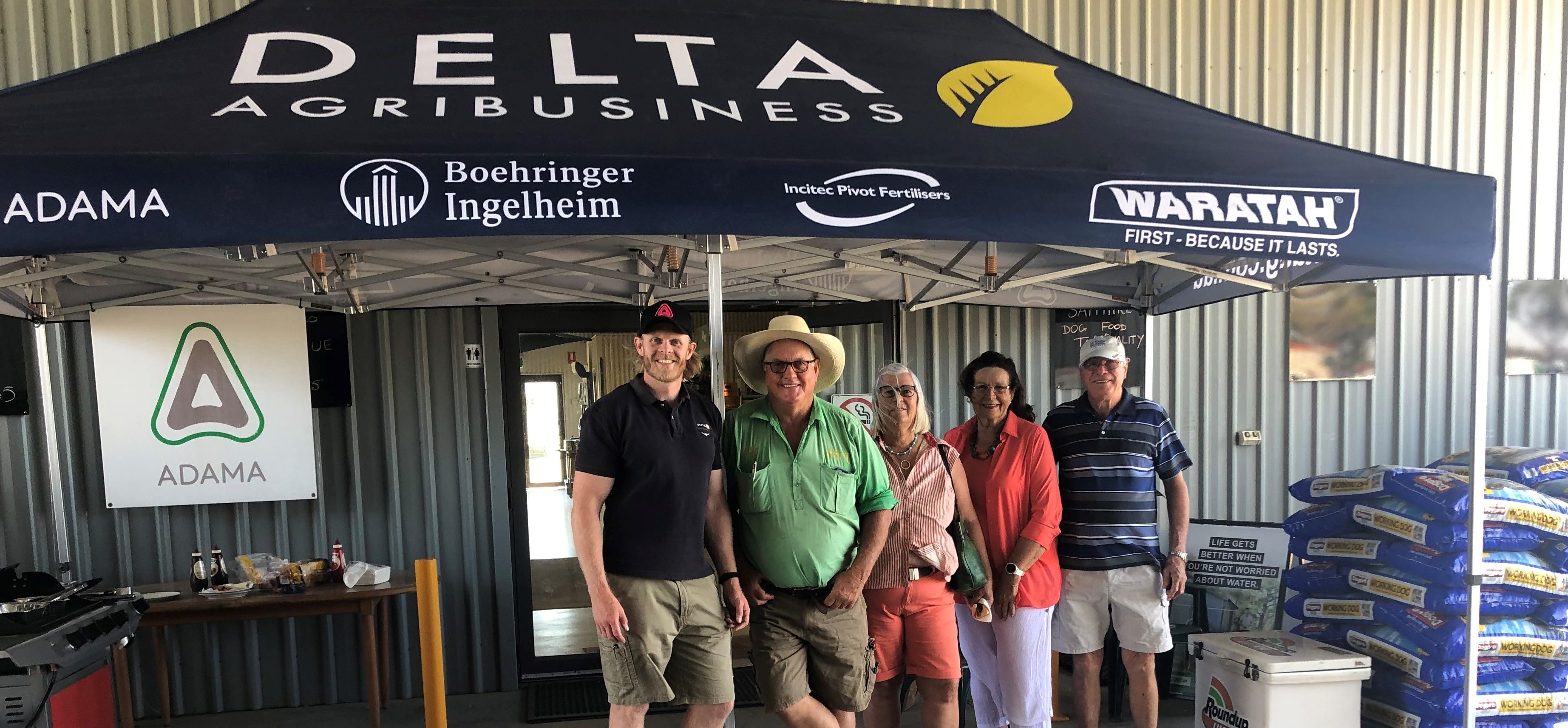Delta Ag treating the community to a weekly barbecue before Christmas