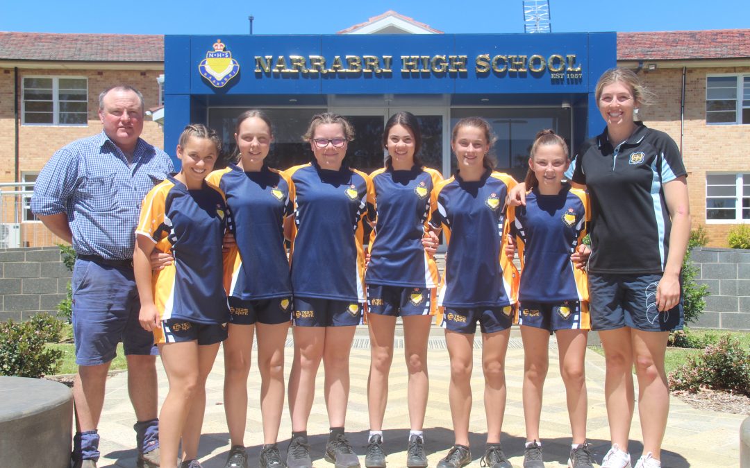 Girls ready to lace up the boots at mini comp