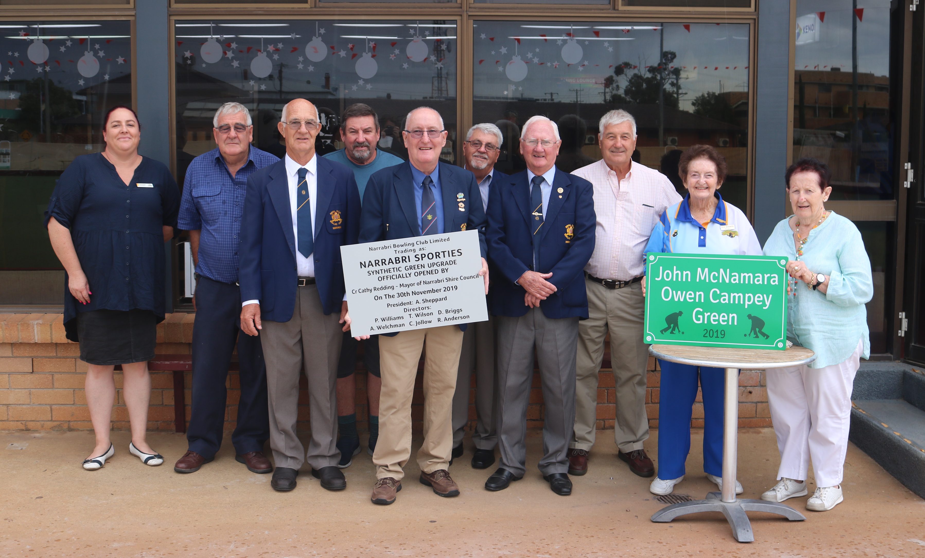 Narrabri’s synthetic green officially opened