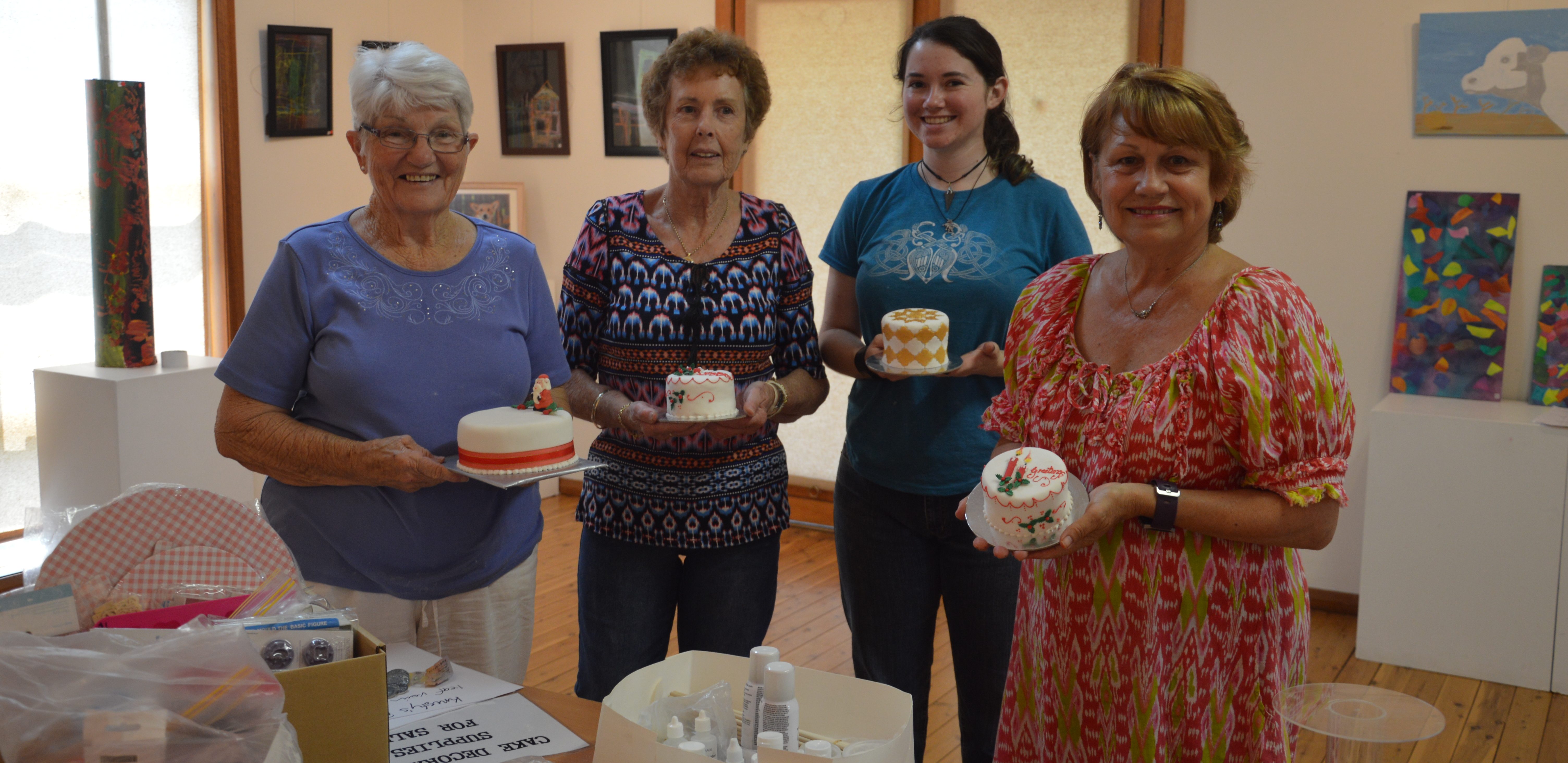 Decorated cakes for those in need