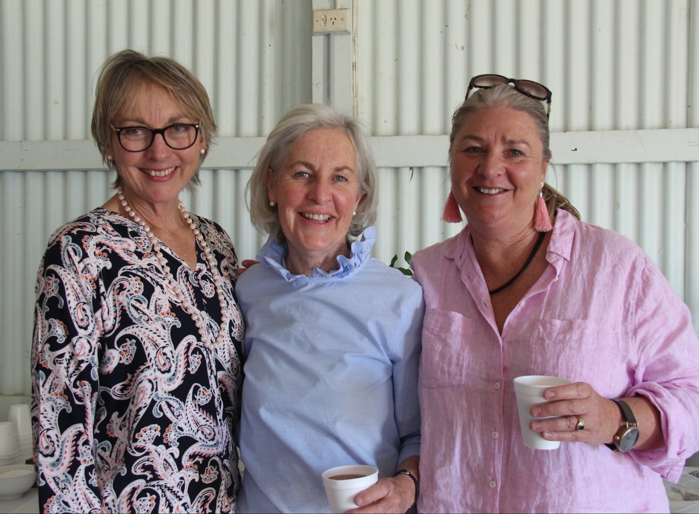 Nanette Watson, Shirley Schwager and Anna Sevil.