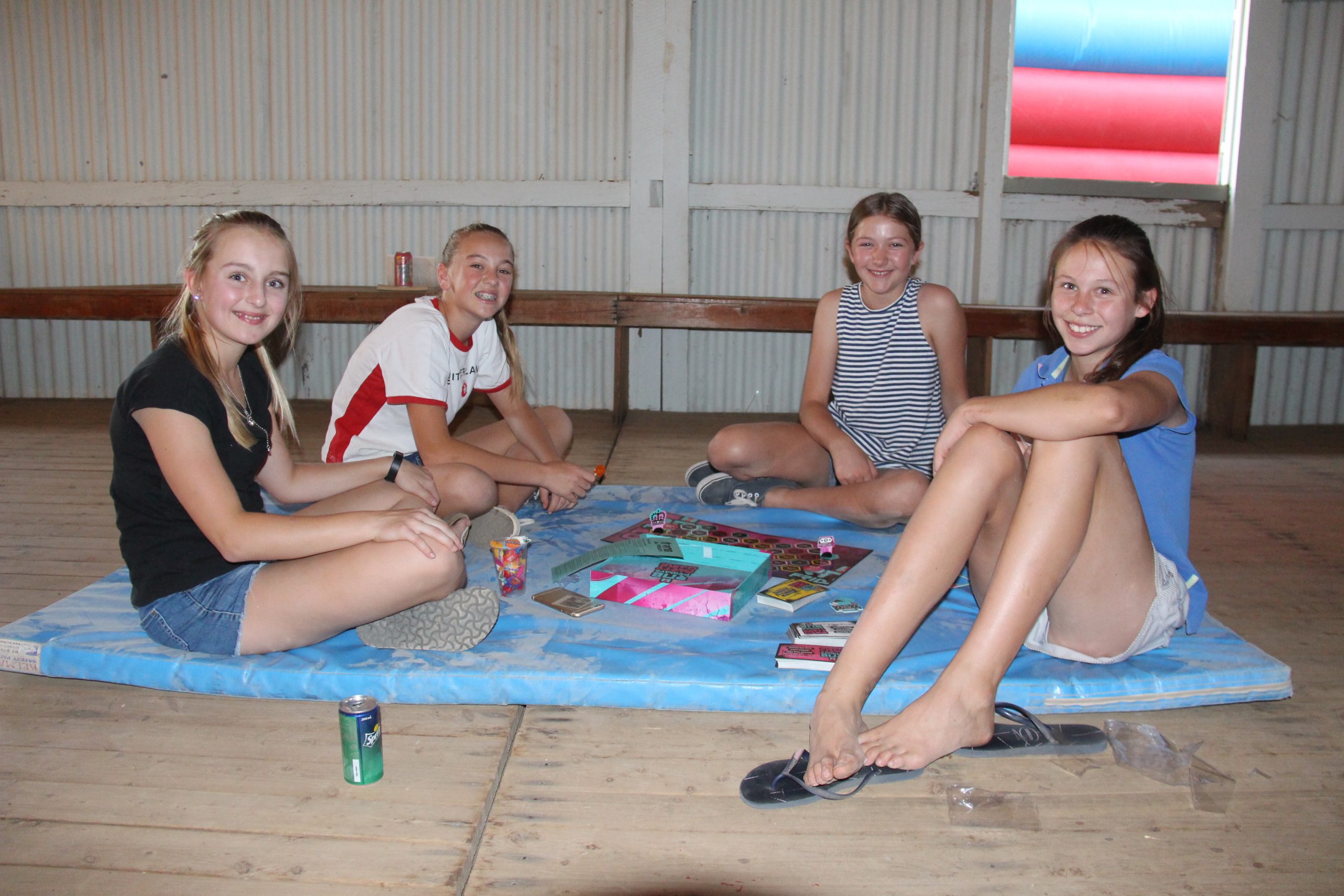 Molly Crocket, Juliet Maxwell, Jemima Burke and Olivia Wilson.