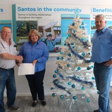 Santos donates $40,000 to help drought families