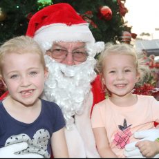 Santa in Maitland Street