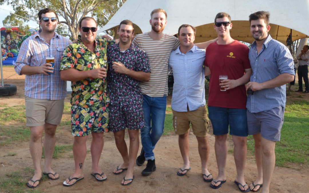 Mounties hosts an Australia Day party at Bellata