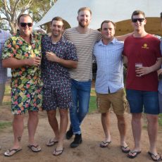 Mounties hosts an Australia Day party at Bellata