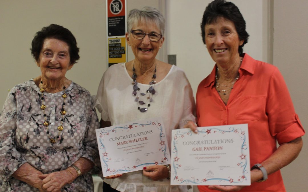 Narrabri Bowling Club’s lady bowlers acknowledged for their 2019 success