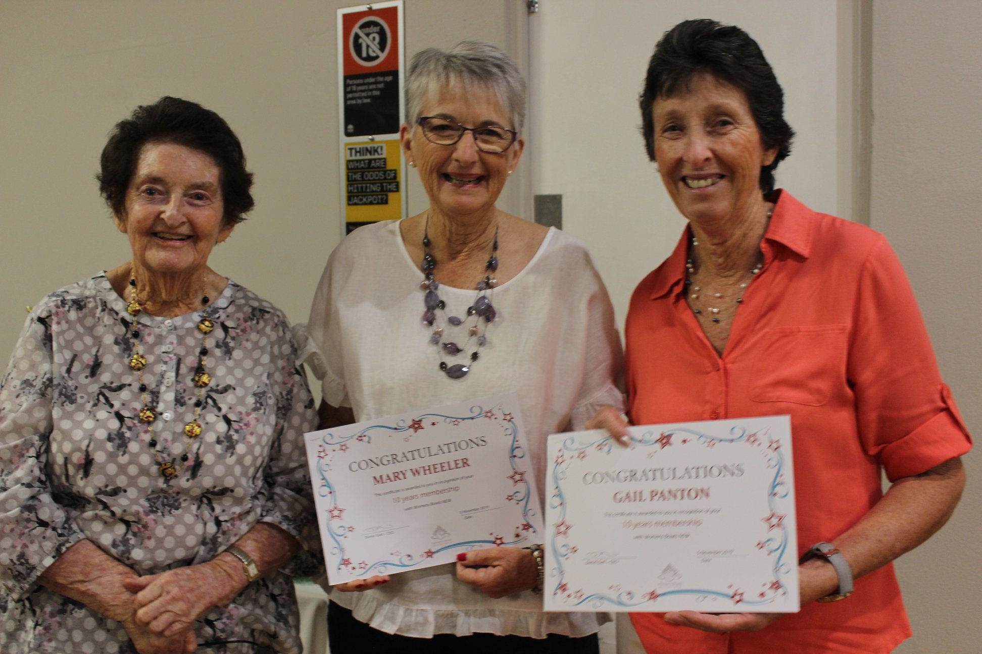 Narrabri Bowling Club’s lady bowlers acknowledged for their 2019 success