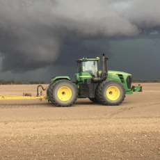 Wild weather accompanies welcome rain