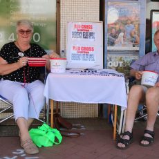 Red Cross support for fire victims